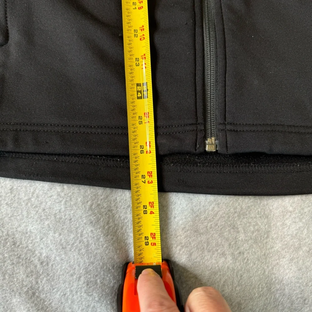 The North Face Men’s Black Full Zip‎ Mock Neck Jacket Fleece Lined Size Small